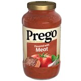 Prego Italian Tomato Pasta Sauce Flavored With Meat, Jar, 24 oz, thumbnail image