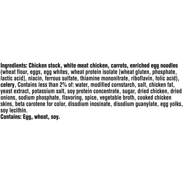 Campbell's Chunky Soup, Classic Chicken Noodle Soup, Can, 18.6 oz