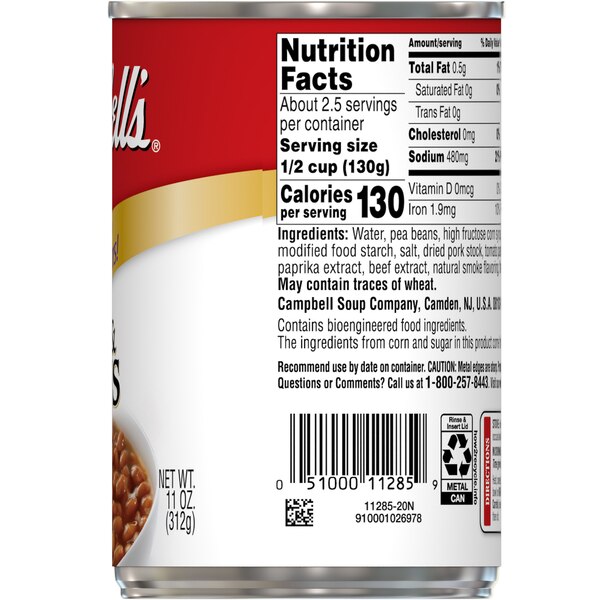 Campbell's Pork and Beans, Can, 11 oz