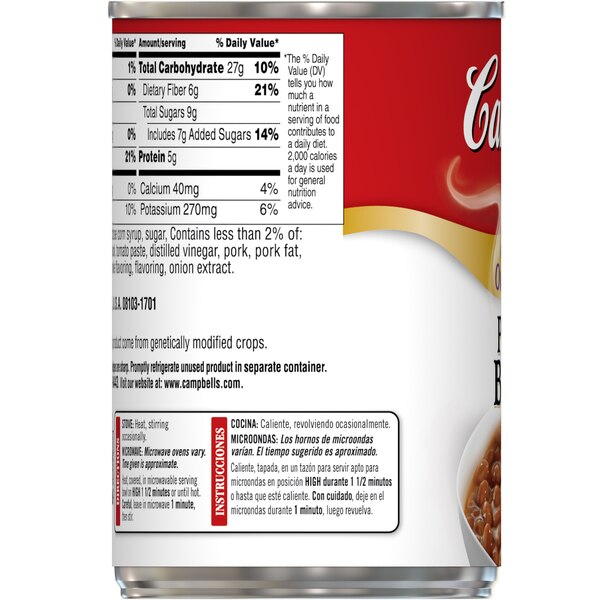 Campbell's Pork and Beans, Can, 11 oz