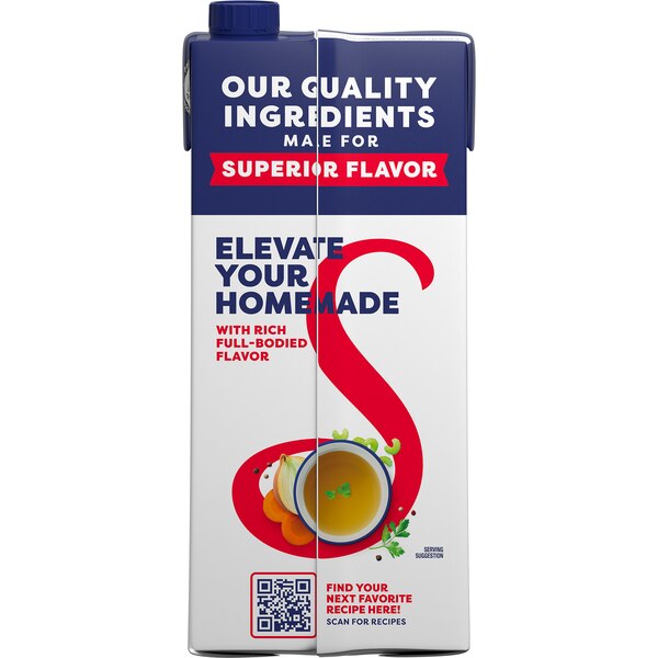 Swanson 100% Natural Chicken Broth, Carton, 32 oz