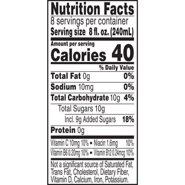 V8 Splash Tropical Fruit Blend Flavored Juice Beverage, 64 FL oz