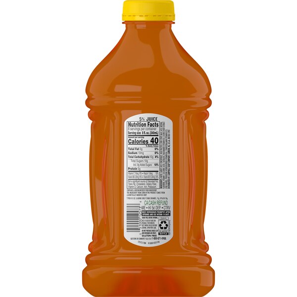 V8 Splash Tropical Fruit Blend Flavored Juice Beverage, 64 FL oz
