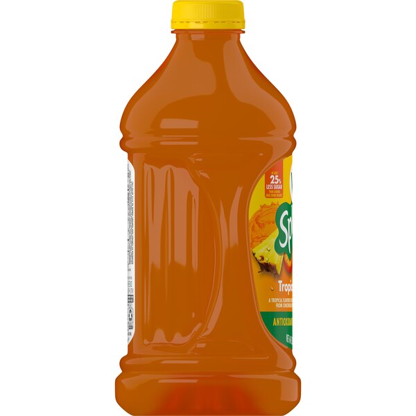 V8 Splash Tropical Fruit Blend Flavored Juice Beverage, 64 FL oz