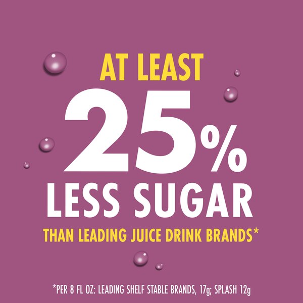 V8 Splash Juice Beverage, Berry Blend, 64 fl oz