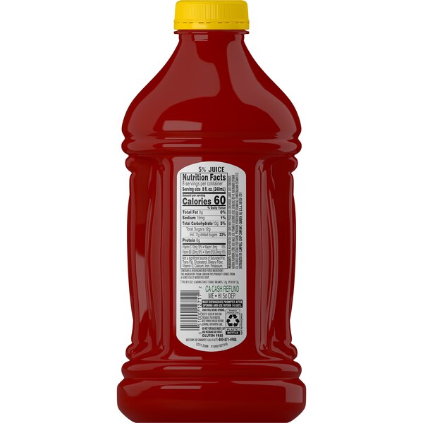 V8 Splash Juice Beverage, Berry Blend, 64 fl oz