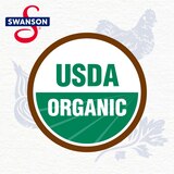 Swanson 100% Natural Organic Chicken Broth, 32 oz Carton, thumbnail image