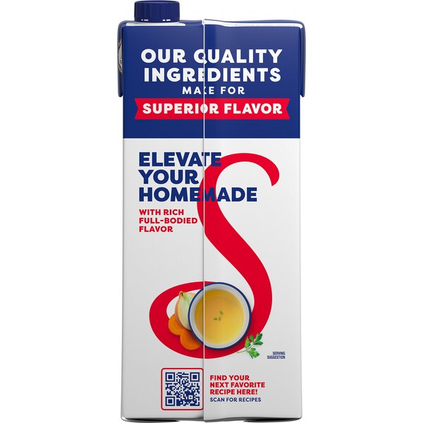 Swanson 100% Natural Organic Chicken Broth, 32 oz Carton