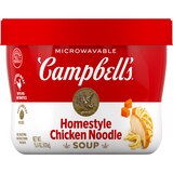 Campbell's Homestyle Chicken Noodle Soup, Microwavable Bowl, 15.4 oz, thumbnail image