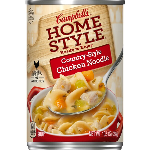 Campbell's Homestyle Soup, Country Style Chicken Noodle Soup, Can, 10.5 oz