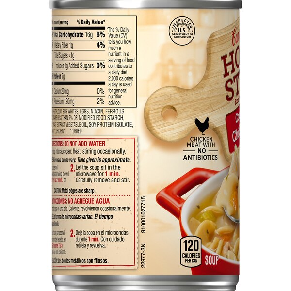 Campbell's Homestyle Soup, Country Style Chicken Noodle Soup, Can, 10.5 oz