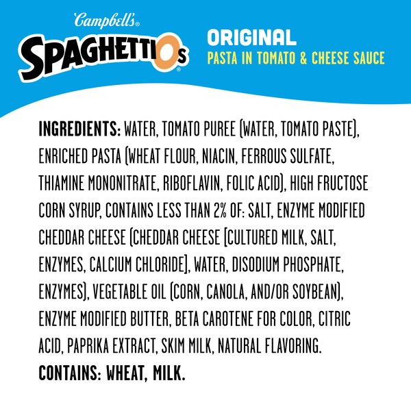 SpaghettiOs Original Canned Pasta, 15.8 oz