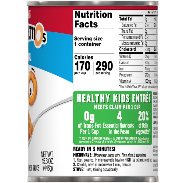 SpaghettiOs Original Canned Pasta, 15.8 oz