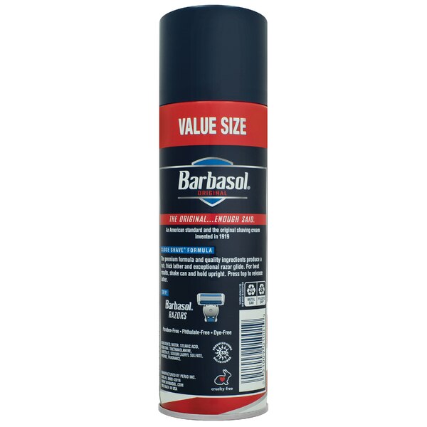Barbasol Thick & Rich Shaving Cream, Original