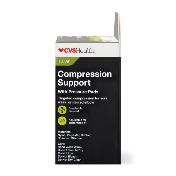 CVS Health Moderate Compression Support Elbow Pads