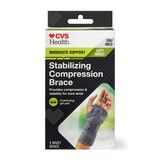 CVS Health Stabilizing Compression Left Wrist Brace, thumbnail image