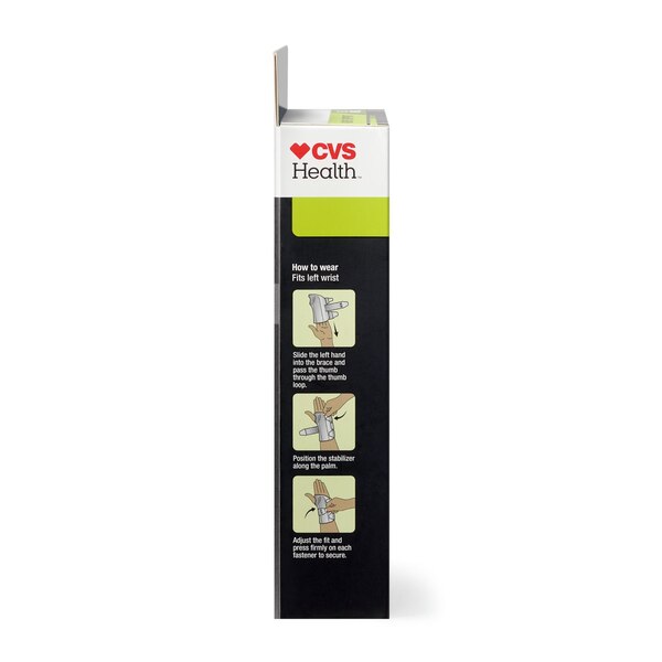 CVS Health Stabilizing Compression Left Wrist Brace