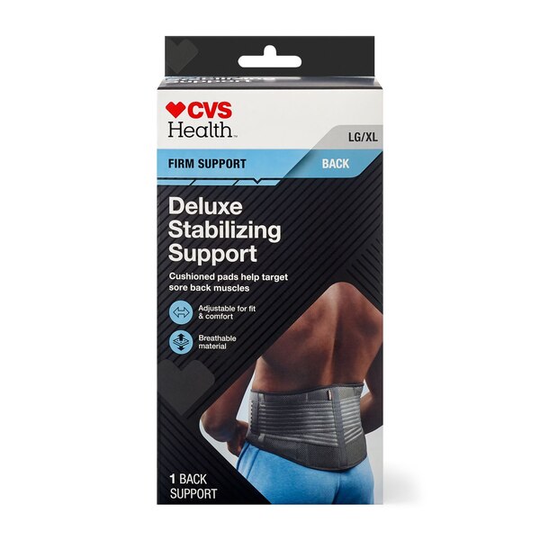 CVS Health Firm Support Back Deluxe Stabilizing Support