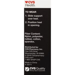 CVS Health Ankle Support Sleeve, Small, Medium, Large