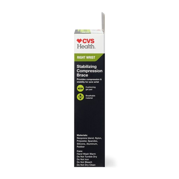 CVS Health Stabilizing Compression Right Wrist Brace