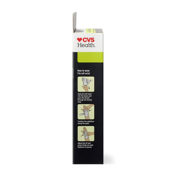 CVS Health Stabilizing Compression Left Wrist Brace