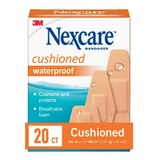 Nexcare Cushioned Waterproof Bandages, Assorted 20 CT, thumbnail image