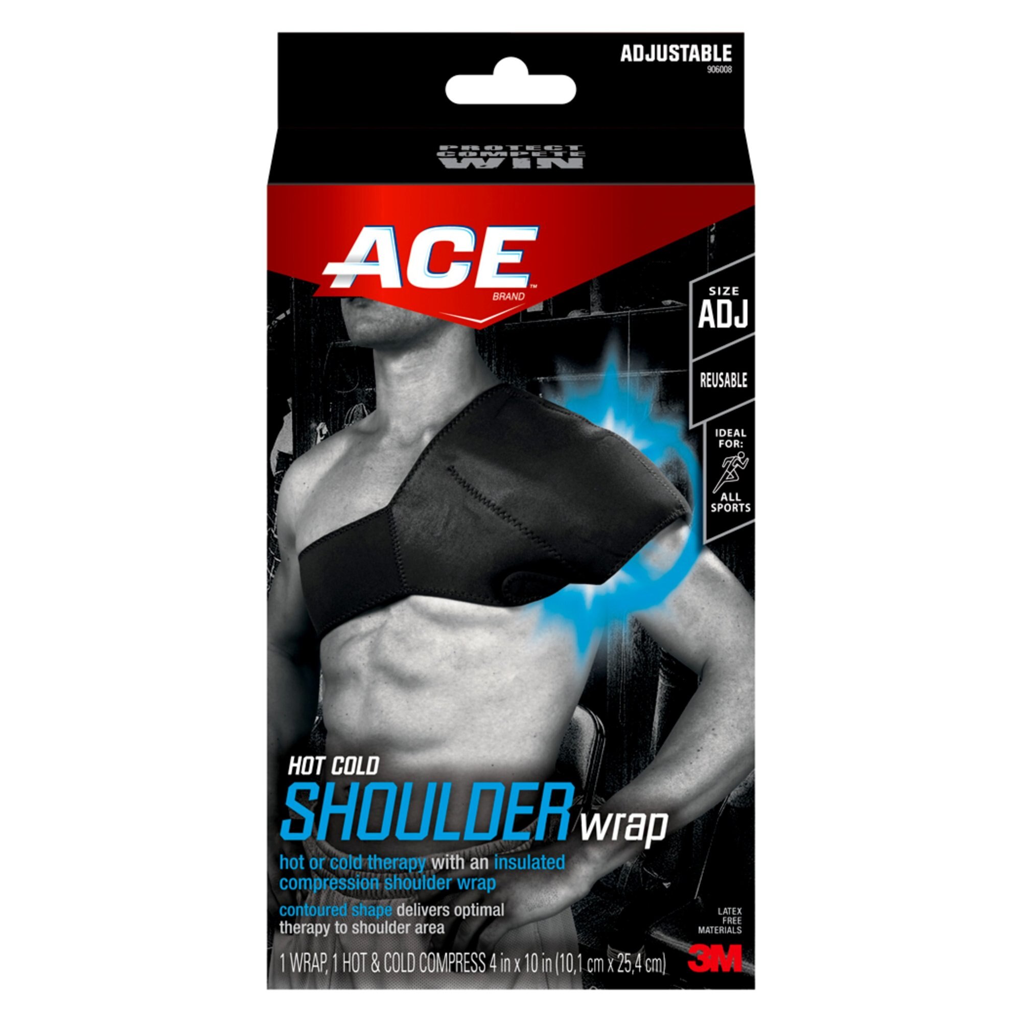 ACE Sport Shoulder Hot/Cold Wrap, Adjustable
