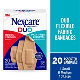 Nexcare DUO Bandages, Assorted Sizes, thumbnail image