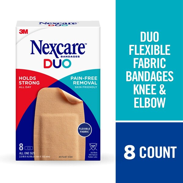 Nexcare DUO Bandages, All One Size