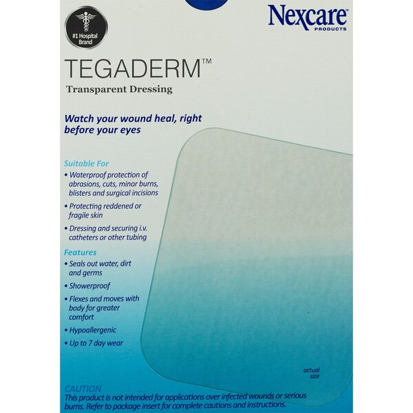 Nexcare Tegaderm Waterproof Transparent Dressing