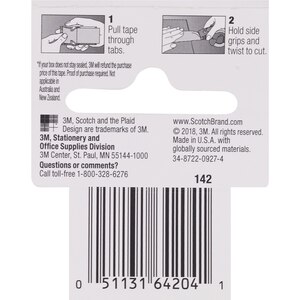 Scotch Packaging Tape Super Strength 2 X 800 Inch (22.2 Yd)