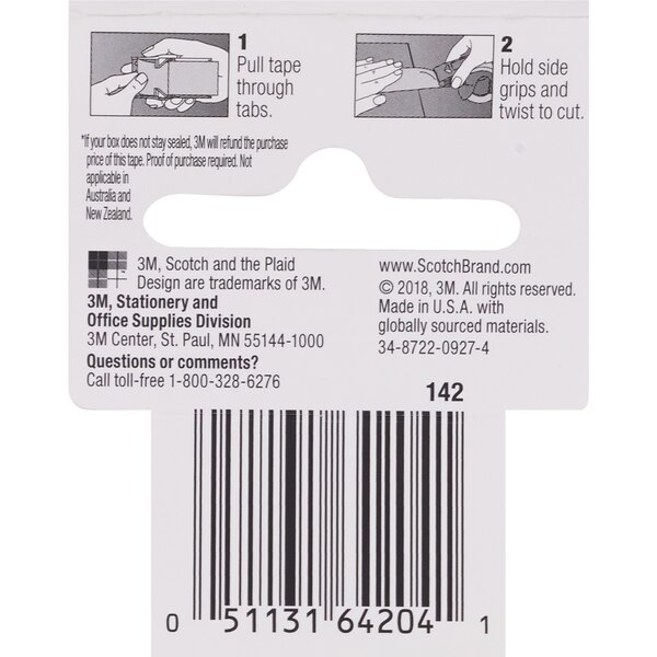 Scotch Packaging Tape Super Strength 2 X 800 Inch (22.2 Yd)