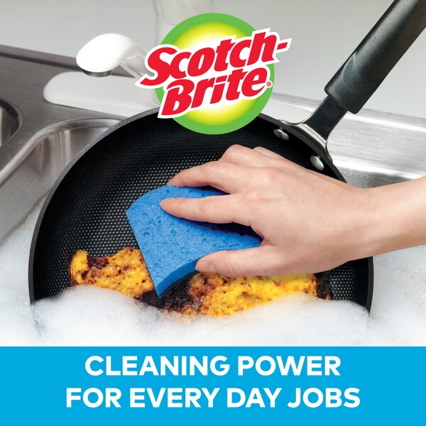 Scotch-Brite Non-Scratch Scrub Sponges, 9 CT