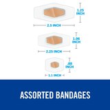 Nexcare Clear Waterproof Bandages, Assorted Sizes, 50 CT, thumbnail image