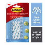 Command™ Clear Decorating Clips, 20 ct, thumbnail image