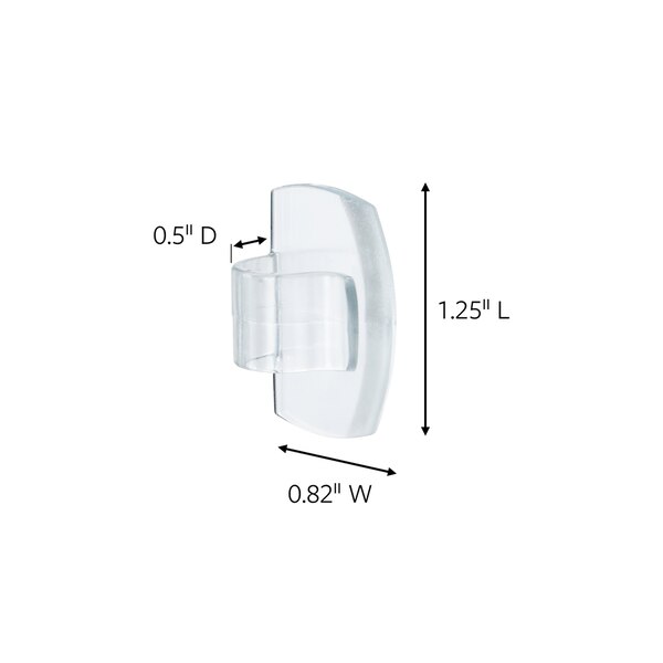 Command Damage-Free Outdoor Light Clips, 16 ct