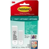 Command 4lb + 10lb White Picture Hanging Strips Value Pack, 12 Pairs, thumbnail image