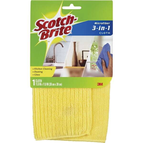 Scotch-Brite Microfiber 3-in-1 Cloth