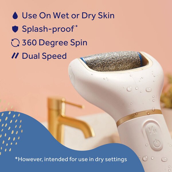 Amope Pedi Perfect Electronic Foot File Diamond Crystals