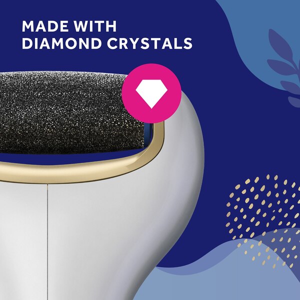 Amope Pedi Perfect Electronic Foot File Diamond Crystals