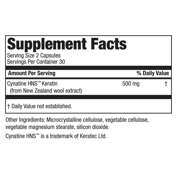 Purity Products My Keratin Capsules, 60 CT