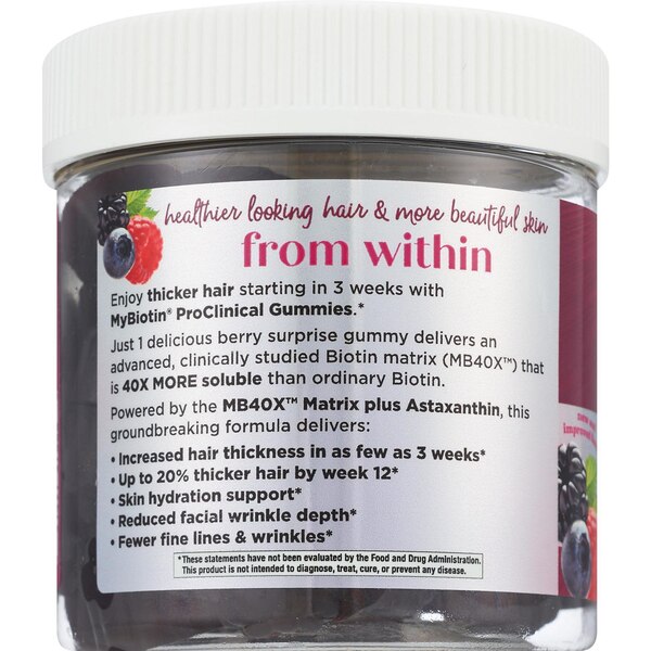 MyBiotin® ProClinical Gummies, 30 CT