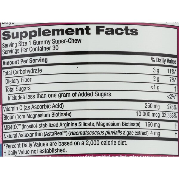 MyBiotin® ProClinical Gummies, 30 CT