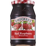 Smucker's Red Raspberry Preserves, 18 oz, thumbnail image