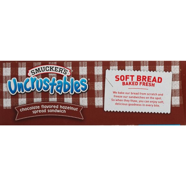 Smucker's Uncrustables, Chocolate Hazelnut, 1 ct, 1.8 oz