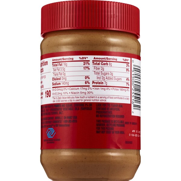 Jif Creamy Peanut Butter, 16 oz