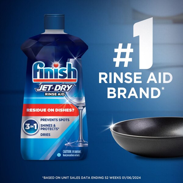 Finish Jet-Dry Dishwasher Rinse Aid, 8.45 oz