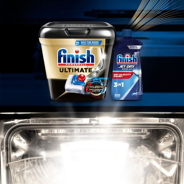 Finish Powerball Ultimate Dishwasher Detergent Tabs, 11 ct