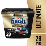 Finish Powerball Ultimate Dishwasher Detergent Tabs, 28 ct, thumbnail image