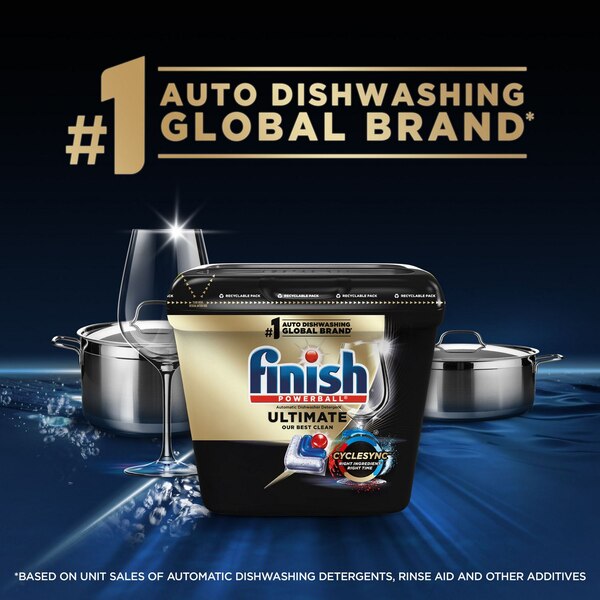 Finish Powerball Ultimate Dishwasher Detergent Tabs, 28 ct